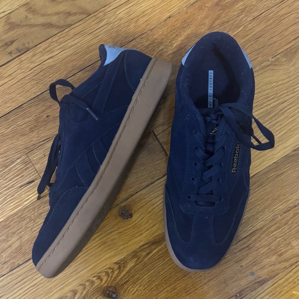 Navy Blue Reebok Sneakers